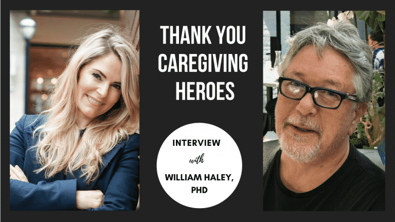 Dr. Regina Koepp and Dr. William Haley discuss caregiver resilience